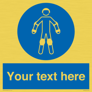 Custom protective roller sport equipment must be worn